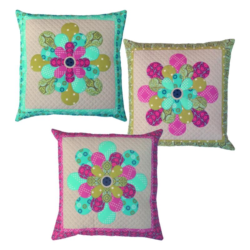 Petal Cushions Pattern by Emma Jean Jansen