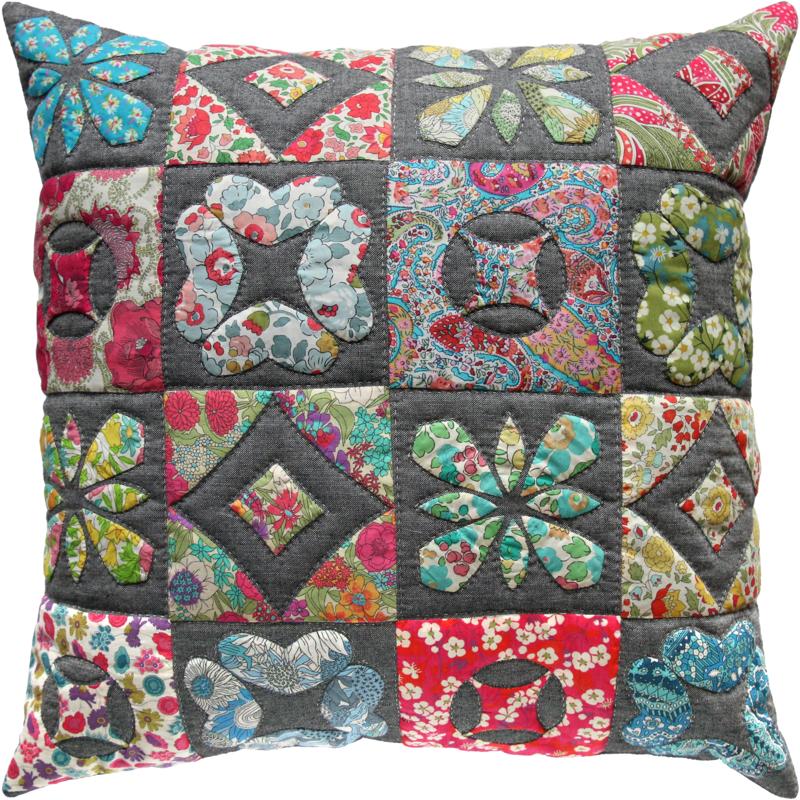 Lovely Liberty Cushion Pattern by Emma Jean Jansen