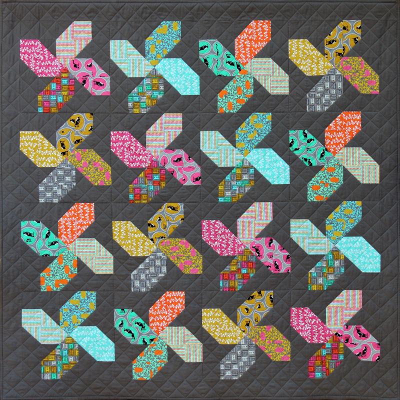 Whirligig Quilt Pattern by Emma Jean Jansen