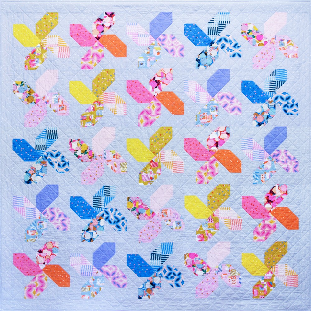 Whirligig Quilt Pattern by Emma Jean Jansen