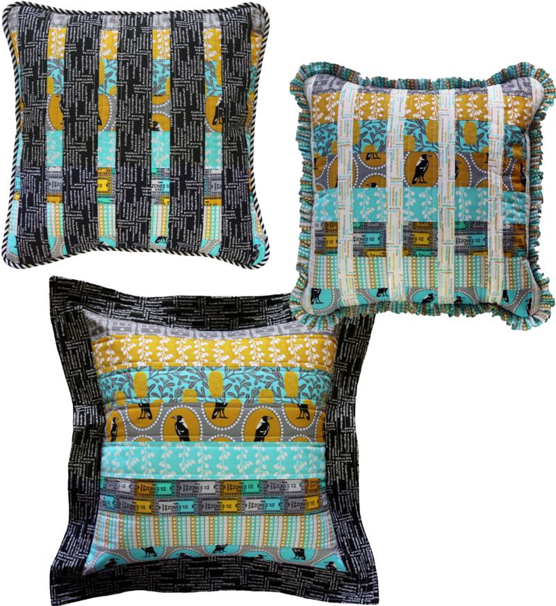Three Cushions by Emma Jean Jansen