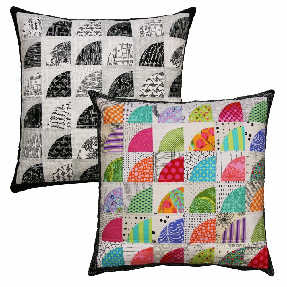 Tipsy Cushion Pattern by Emma Jean Jansen