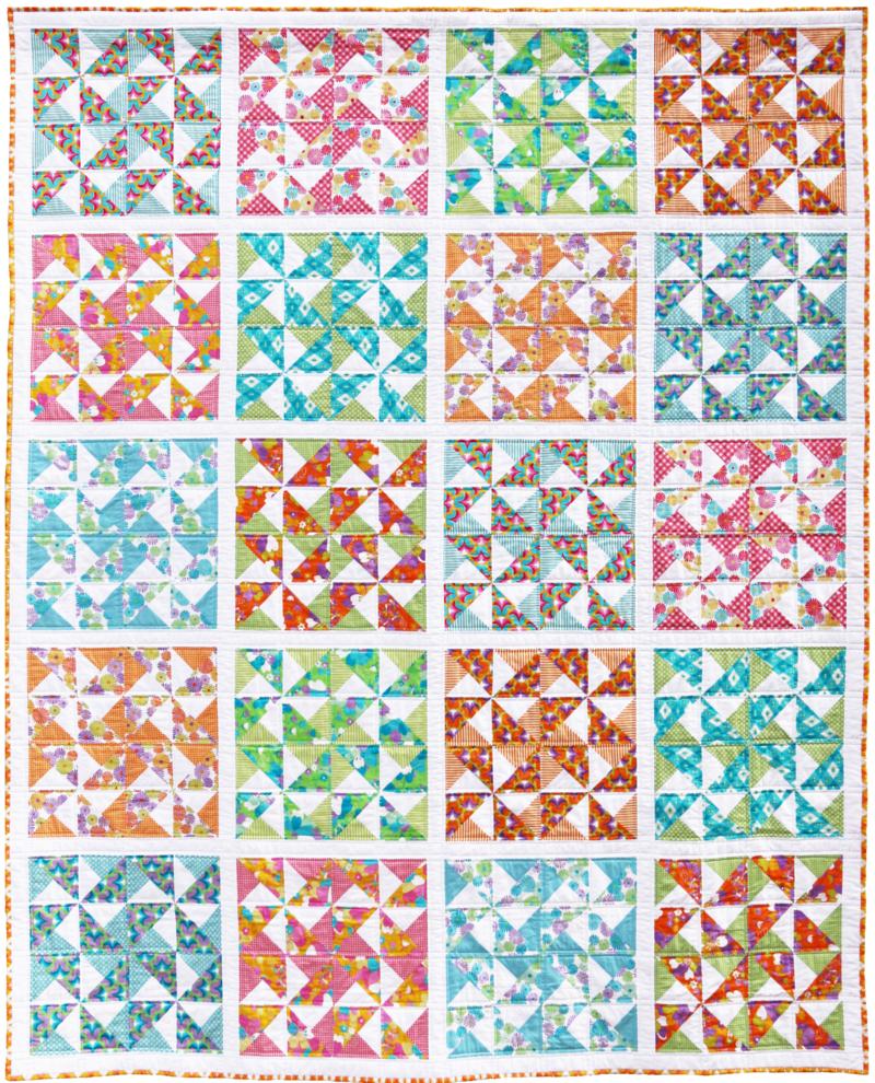 Spin Cycle Quilt Pattern by Emma Jean Jansen