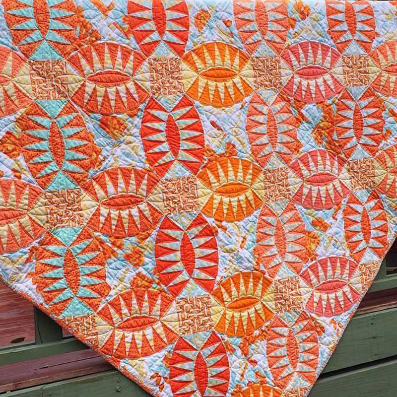 Pickled Orange Peel Quilt by Emma Jean Jansen