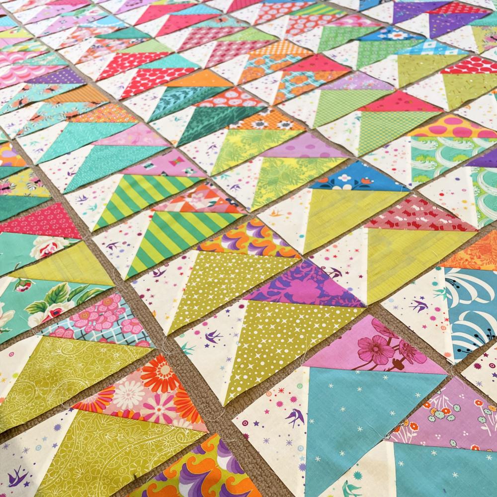 18 22 Midnight Stars Quilt Block PDF Pattern With Video Tutorial || 16 20 and 24 Inch Size Versions Included