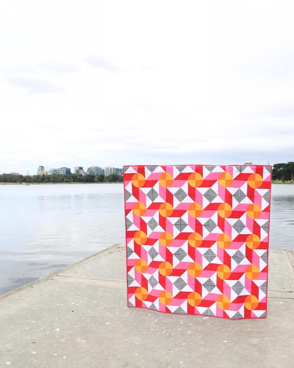 Around The Lake Quilt Pattern by Emma Jean Jansen