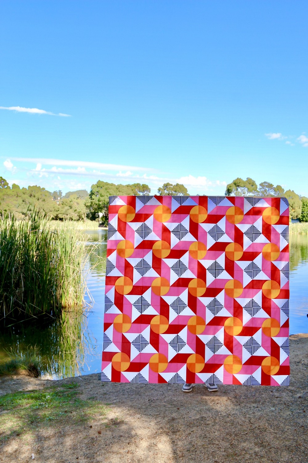 Around The Lake Quilt pattern by Emma Jean Jansen